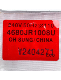 Двигун вентилятора для холодильника LG 4680JR1008U 9W 240V 0.0375A