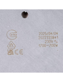 Конфорка для склокерамічної поверхні Gorenje 940219 1700/700W D=180/120mm