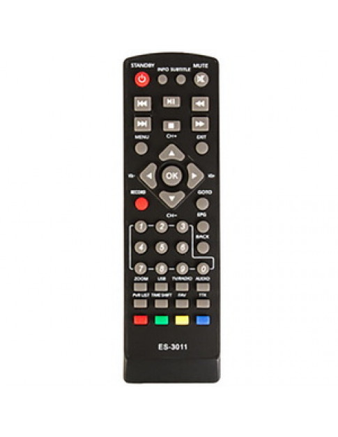 Пульт дистанційного керування для DVB-T2 Eurosky ES-3011 (HQ)