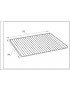 Решітка для духовки Electrolux 140286193010 466x385mm