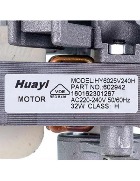 Двигун вентилятора конвекції для духовки Gorenje 602942 230V 32W L вала=37mm