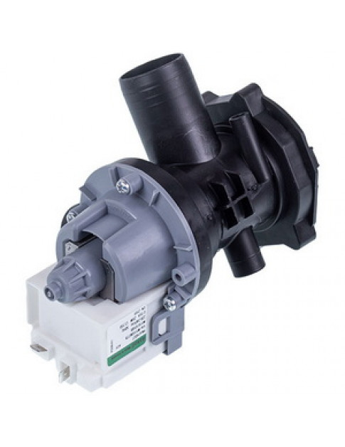 Помпа (насос) для пральної машини Ariston С00855480 Askoll (в зборі) 25 Вт BPX2-35L 0.3 A (контакти роздільні ззаду)