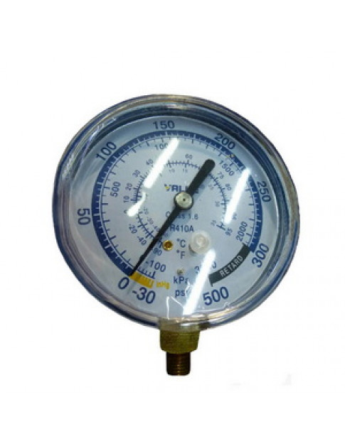 Манометр низького тиску EL VALUE (D корпусу=80mm, R410)