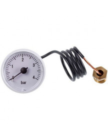 Манометр 0-4 бар D=42/37 мм для газового котла Italtherm City, Romstal Habitat, Roda Micra Duo 548000062