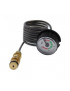 Манометр D=28,5 мм для газового  котла Buderus Logamax Plus GB172, Bosch Gaz 7000, Condens 2000/3000/5000 87182243440