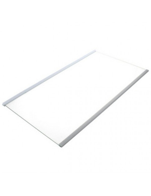 Полиця для холодильника Whirlpool 480132101256 490x275mm (скляна, з обрамленням)