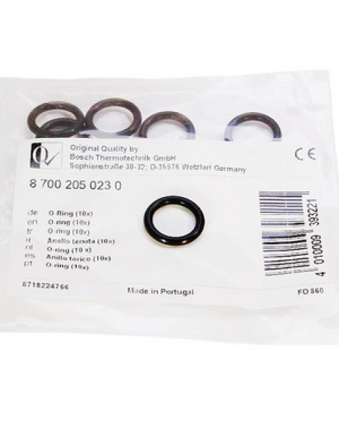 Прокладка O-Ring 13,2x2,2 мм трубок теплообмінника для газового котла Junkers, Bosch 87002050230