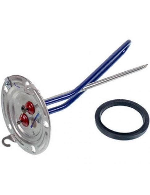 Тен для бойлера Ariston 65115909 1500W L=290mm фланець 124mm (під анод M5)