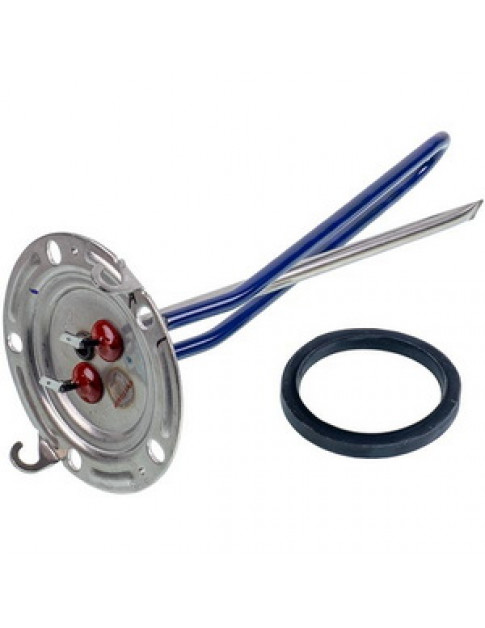 Тен для бойлера Ariston 65115908 1500W L=300mm фланець 124mm (під анод M5)