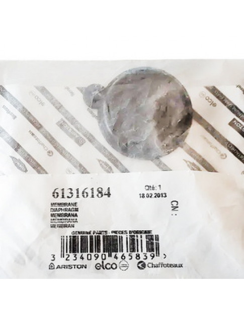 Мембрана для газової колонки Ariston FAST 11-14 CF P/E, Chaffoteaux FLUENDO 11-14 61316184