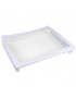 Полиця (нижня) для холодильника Samsung DA97-06440B 470x395mm (скляна, з обрамленням)