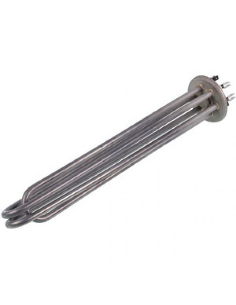 Тен 419.183 7320W 254V L=355mm W=35mm H=35mm опалення 3 круглий з&aposєднувач фланець F6.3