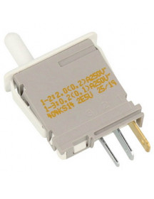 Вимикач світла кнопковий (одинарний_3C HL-404KS) для холодильника Gorenje 498038