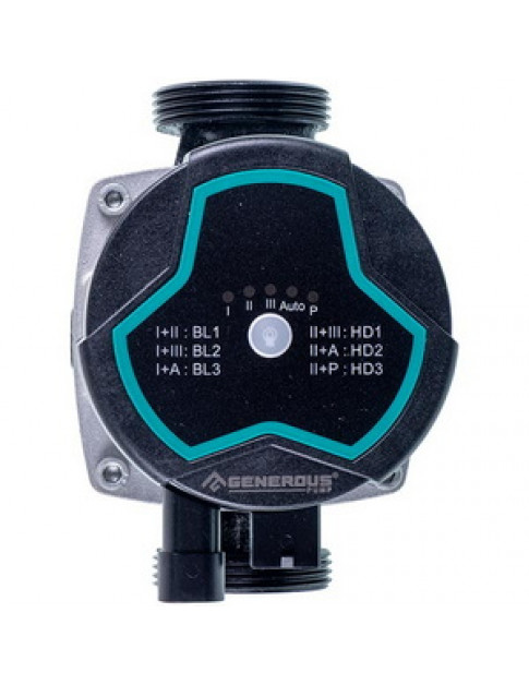 Частотний циркуляційний насос у зборі Generous GPA25-7III-130 5-52 Вт