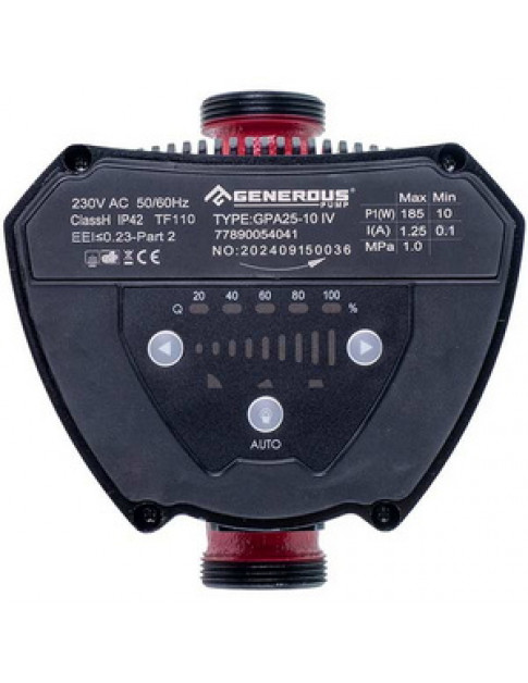 Частотний циркуляційний насос у зборі Generous GPA25-10IV