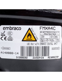 Компресор для холодильника Electrolux 4056017991 Embraco FMXA4C з модулем керування R600а (з пусковим реле)