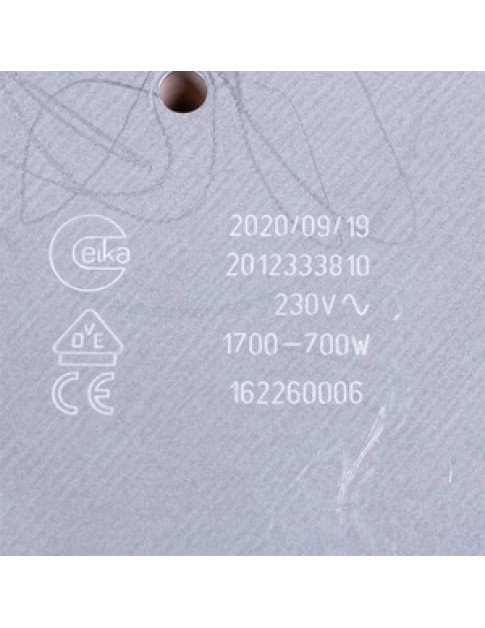 Конфорка для склокерамічної поверхні Beko 162260006 (2-х зонна) D=200mm 1700/700W