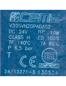 Клапан електромагнітний (3-х ходовий) для кавоварки Philips 421945001441 CEME V395VN20PADA02 230V 24VA