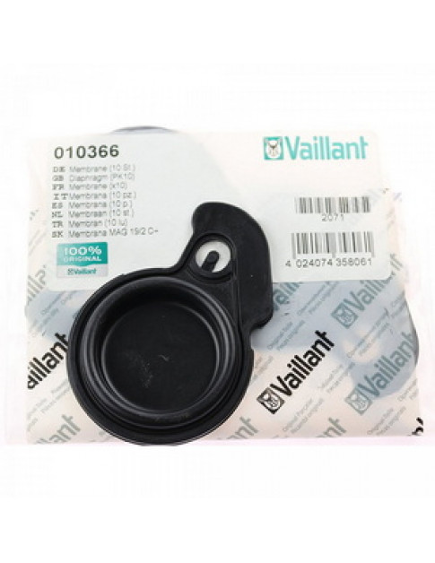 Набір мембран D=53 мм (10 шт.) для газової колонки Vaillant MAG Pro 010366