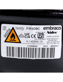 Компресор для холодильника з модулем керування Electrolux 4056021241 FMXD9C (з пусковим реле)