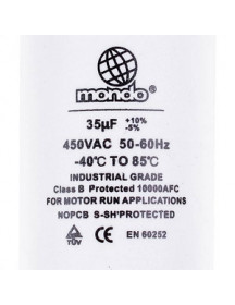 Пусковий конденсатор CBB60 35uF 450V SKL для пральної машини Пусковий конденсатор CBB60 35uF 450V SKL для пральної машини