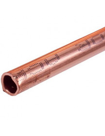 Труба мідна 1/4&apos&apos 6x0.76mm бухта 50m Halcor (продаж кратний 5м)