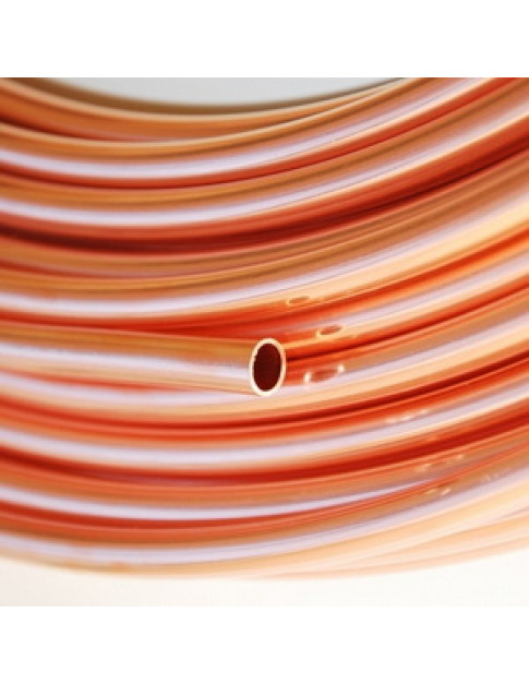 Труба мідна 3/8&apos&apos 10x0.81mm бухта 50m Halcor