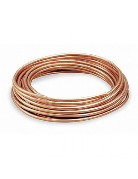 Труба мідна 3/8&apos&apos 10x0.81mm бухта 50m Halcor