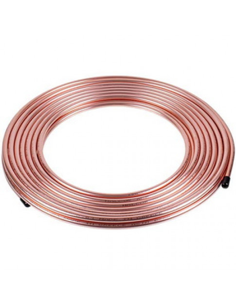 Труба мідна 3/8&apos&apos 10x0.81mm бухта 15m Halcor