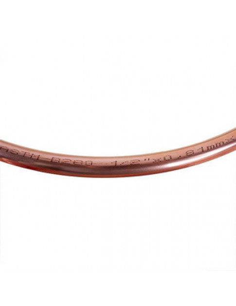 Труба мідна 1/2&apos&apos 12x0.81mm бухта 15m Halcor