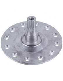 Фланець барабана (опора) для пральної машини Electrolux, Zanussi, D вала = 17mm 12отв.x5.5 (під підшипник 6203)