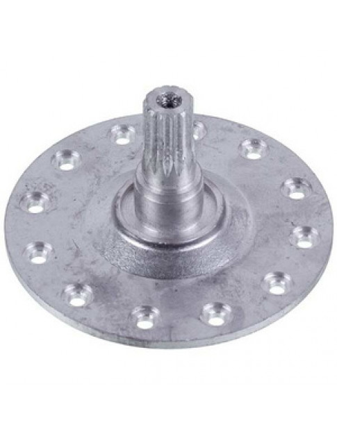 Фланец барабана (опора) для стиральной машины Electrolux, Zanussi, диаметр вала = 17мм 12 отверстий x5.5 (подшипник 6203)