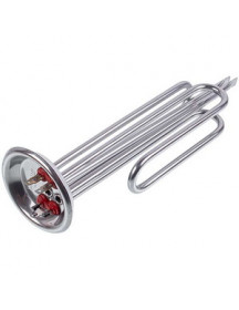 Нагреватель для бойлера FERROLI 1500+1000Вт (нержавеющая сталь) длина=300мм, фланец 92мм (под анод M6)