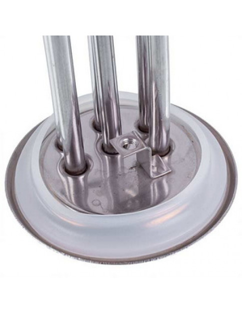 Тен для бойлера FERROLI 1500+1000W (нержавійка) L=300mm, фланець 92mm (під анод M6)