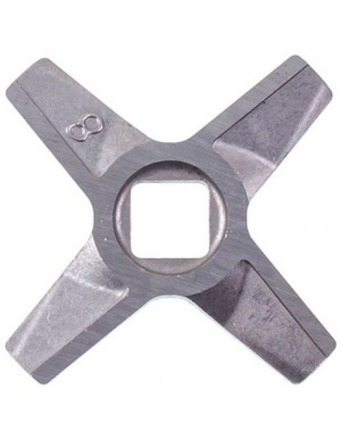 Набір ножів для м&aposясорубки Zelmer 10003883 ZMMA028X (2 шт.) D=55.5mm s=5mm Отвір=10x10mm NR8 (двосторонні)