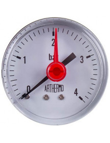 Манометр 0-4 бар D=50 мм 1/4&apos&apos для електричного котла Kospel 00035