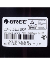 Компресор для кондиціонера Cooper&Hunter (C&H) 00103388 QAX-B102zE190A R410A 260-350V Gree 18