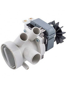 Помпа (насос) для пральної машини Bosch 00140268 (в зборі) 100 Вт (контакти роздільні збоку)