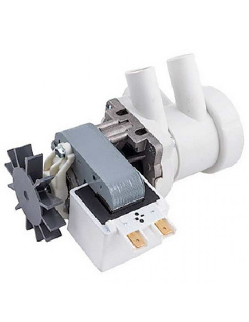 Помпа (насос) для пральної машини Bosch 00140268 (в зборі) 100 Вт (контакти роздільні збоку)