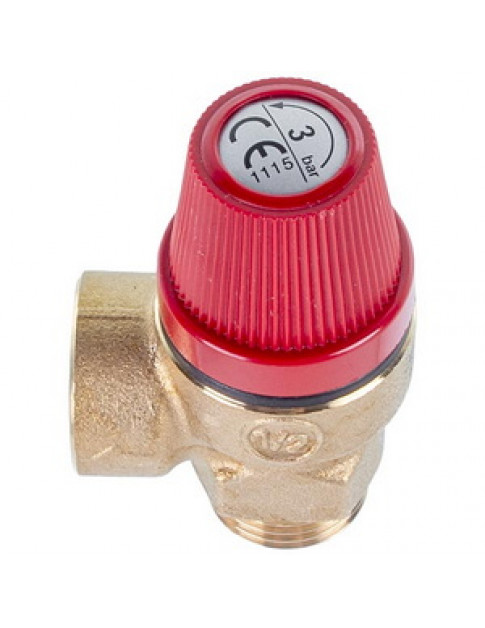 Запобіжний клапан Caleffi 3 бар 1/2