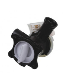 Помпа (насос) для пральної машини Bosch 00145093 (в зборі) (контакти спарені спереду, на 4 засувки)