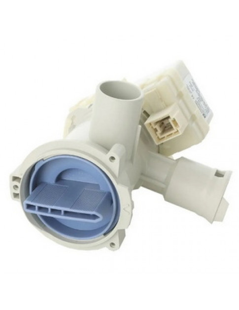 Помпа (насос) для пральної машини Bosch 00146083 Hanning (в зборі) 30 Вт DP020-062 (контакти спарені спереду)