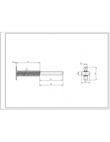 Щітки двигуна (2 шт) для пральної машини Bosch 00154740