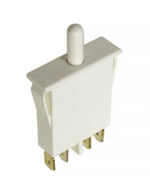 Вимикач світла кнопочний (одинарний_4C) для холодильника Bosch 00171524