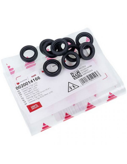 Набір прокладок 22,2*13*6 мм (10 шт.) теплообмінника ГВП для газового котла Vaillant TEC, Protherm 0020014166