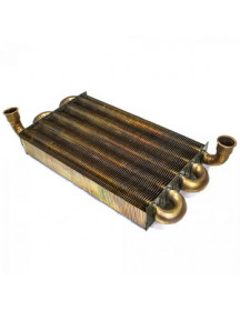 Теплообмінник первинний (92 ламелі) для газового котла Vaillant TEC plus/pro 24 кВт, Protherm Panther, Gepard 0020019994