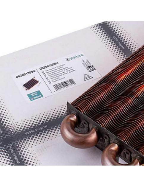Теплообмінник первинний (92 ламелі) для газового котла Vaillant Atmo/Turbo TEC Plus/Pro 24 кВт 0020019994