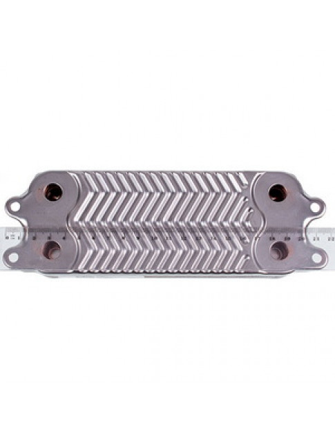 Теплообмінник вторинний ГВП (13 пластин) для газового котла Vaillant Atmo/Turbo TEC Pro/Pro mini 0020020018