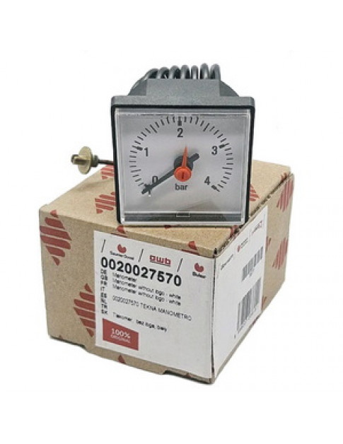 Манометр 0-4 бар для котла Protherm Грізлі v.12, Ведмідь v.10-16, Тигр v.12, Скат v.10 0020027570