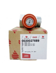 Запобіжний клапан 6 бар 3/4 Запобіжний клапан 6 бар 3/4